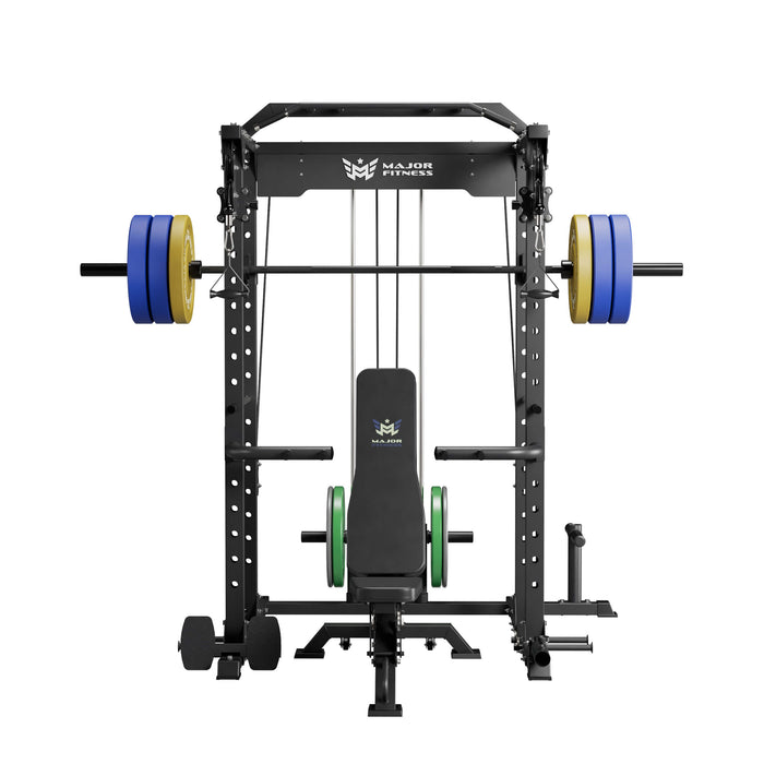 Major Fitness All-In-One Home Gym Power Rack Package PLM03
