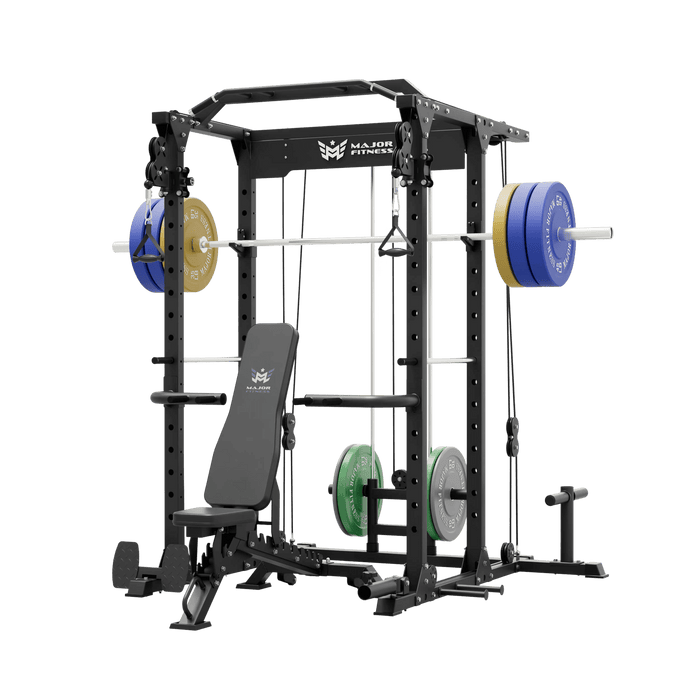 Major Fitness All-In-One Home Gym Power Rack Package PLM03