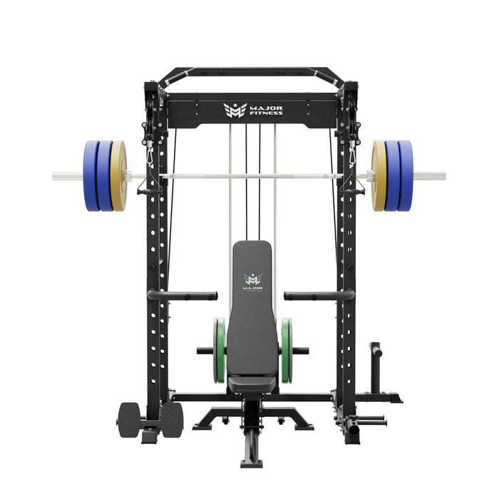 Major Fitness All-In-One Home Gym Power Rack Package PLM03
