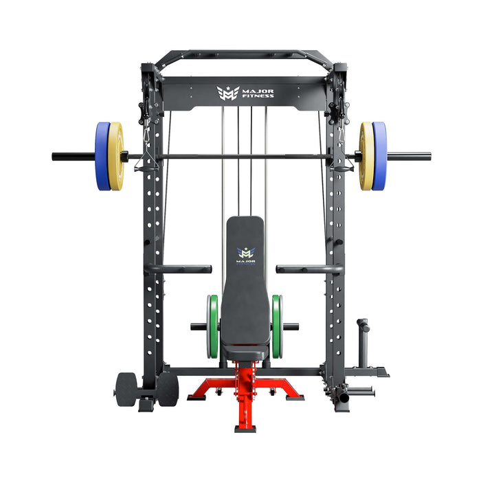 Major Fitness All-In-One Home Gym Power Rack Package PLM03