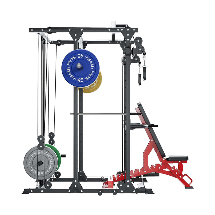 Major Fitness All-In-One Home Gym Power Rack Package PLM03