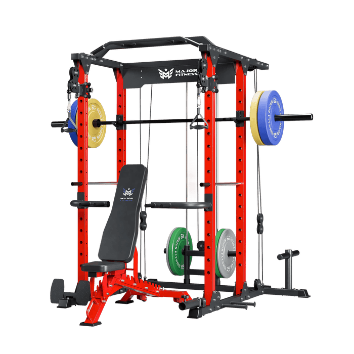 Major Fitness All-In-One Home Gym Power Rack Package PLM03