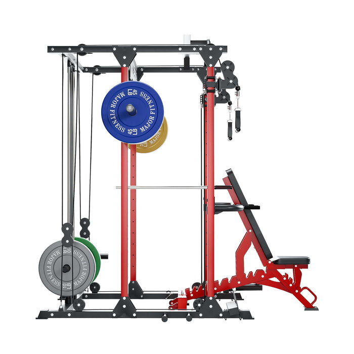 Major Fitness All-In-One Home Gym Power Rack Package PLM03