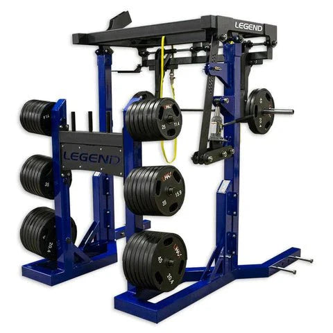 Legend Fitness Monolift Walk Through with Weight Storage