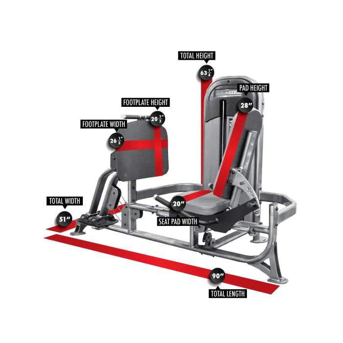 Legend Fitness SelectEDGE Leg Press