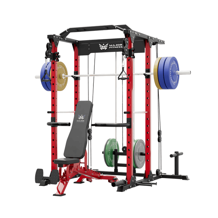 Major Fitness All-In-One Home Gym Power Rack Package PLM03