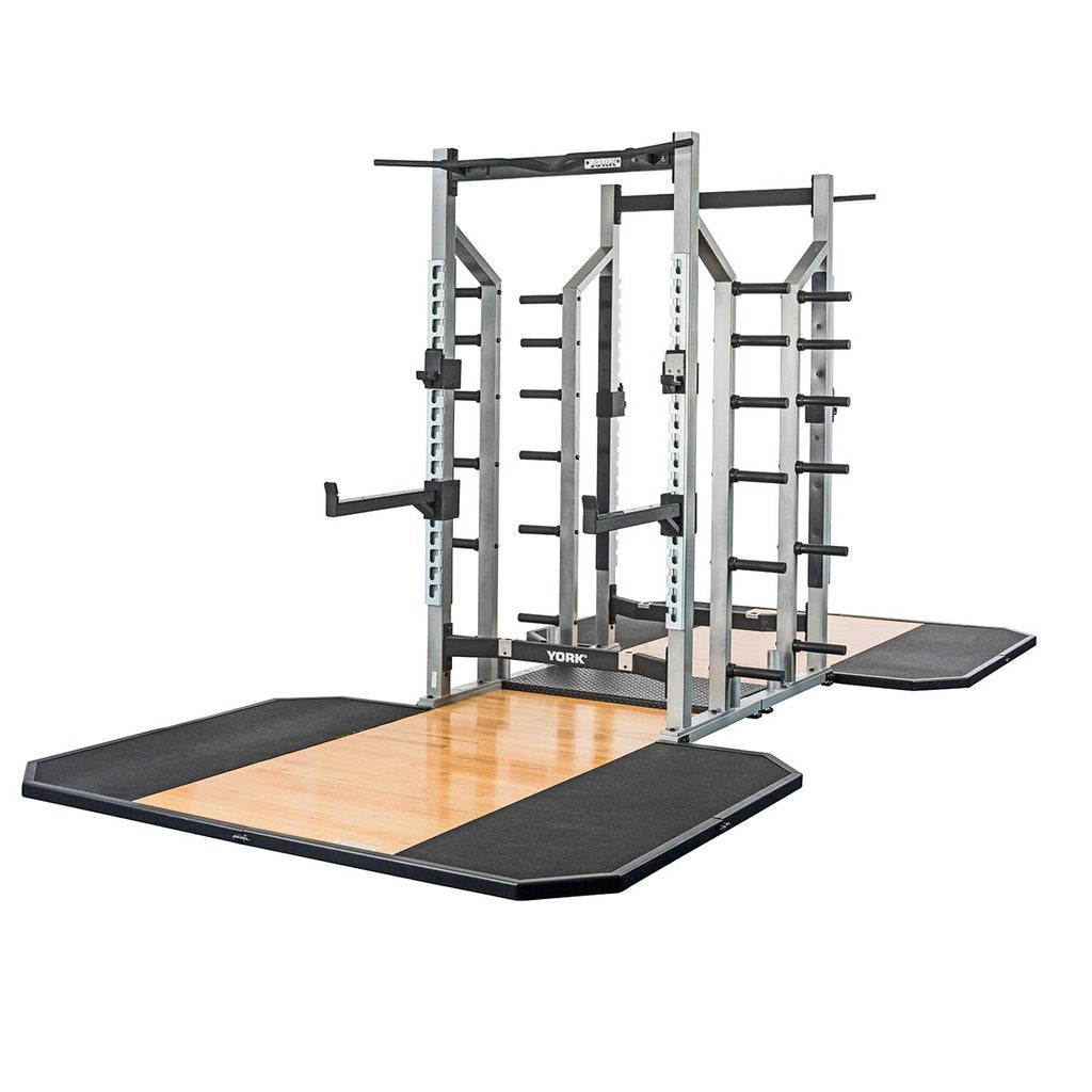 York Barbell STS Double Half Rack — Home Gym Emporia