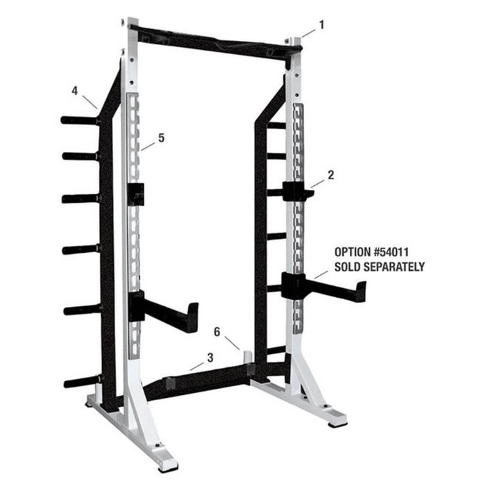 York Barbell STS Half Rack